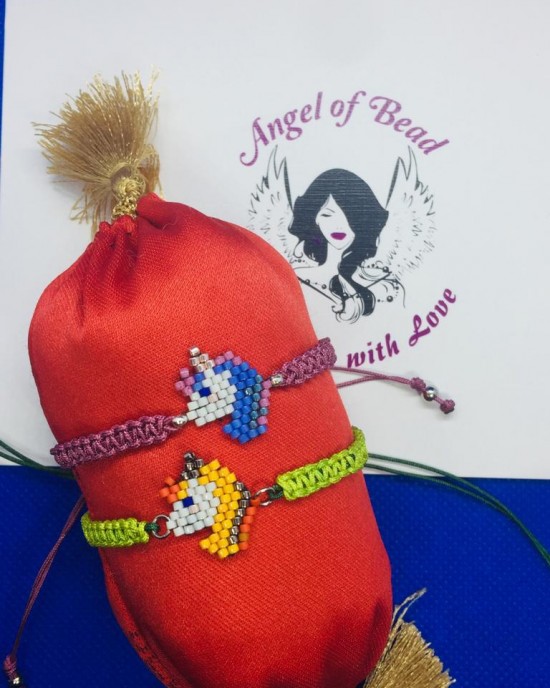 Unicorn Sevdalısı Cocuk Bileklik